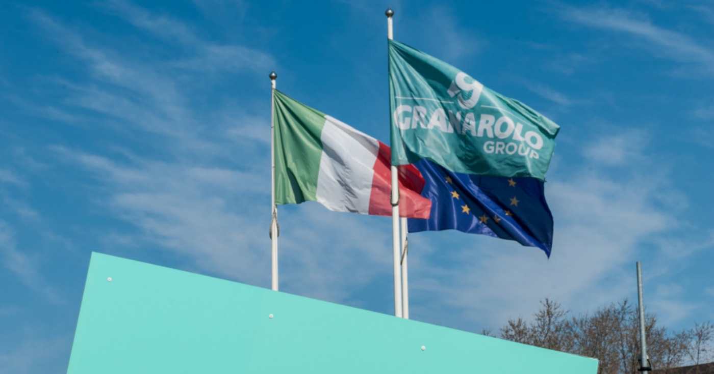 L'ingresso di uno stabilimento Granarolo (repertorio)