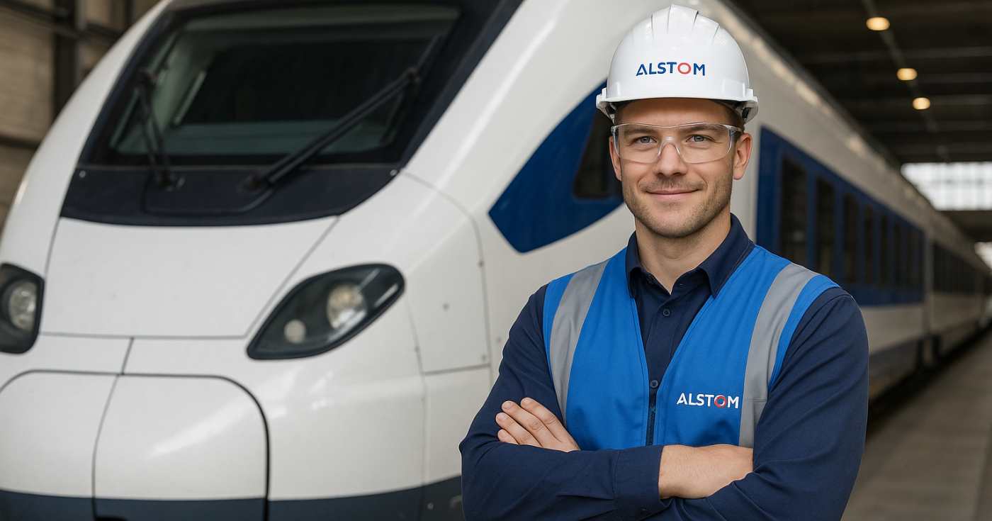 Un ingegnere Alstom (repertorio)