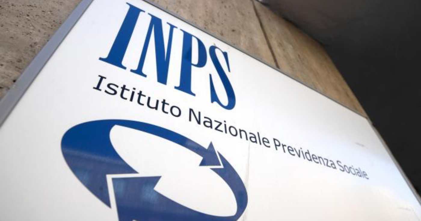 L'insegna di una sede INPS (repertorio)
