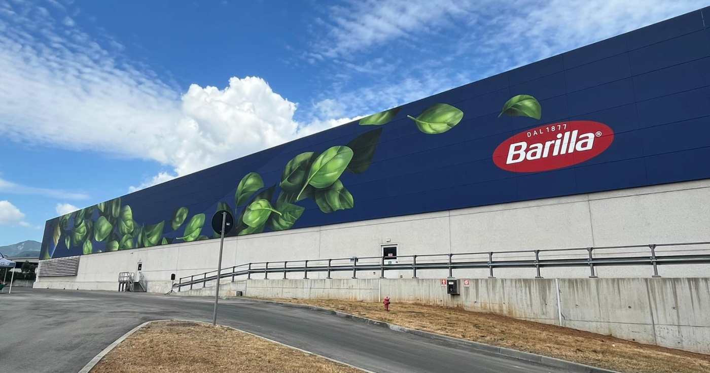 Uno degli stabilimenti Barilla a Parma (repertorio)