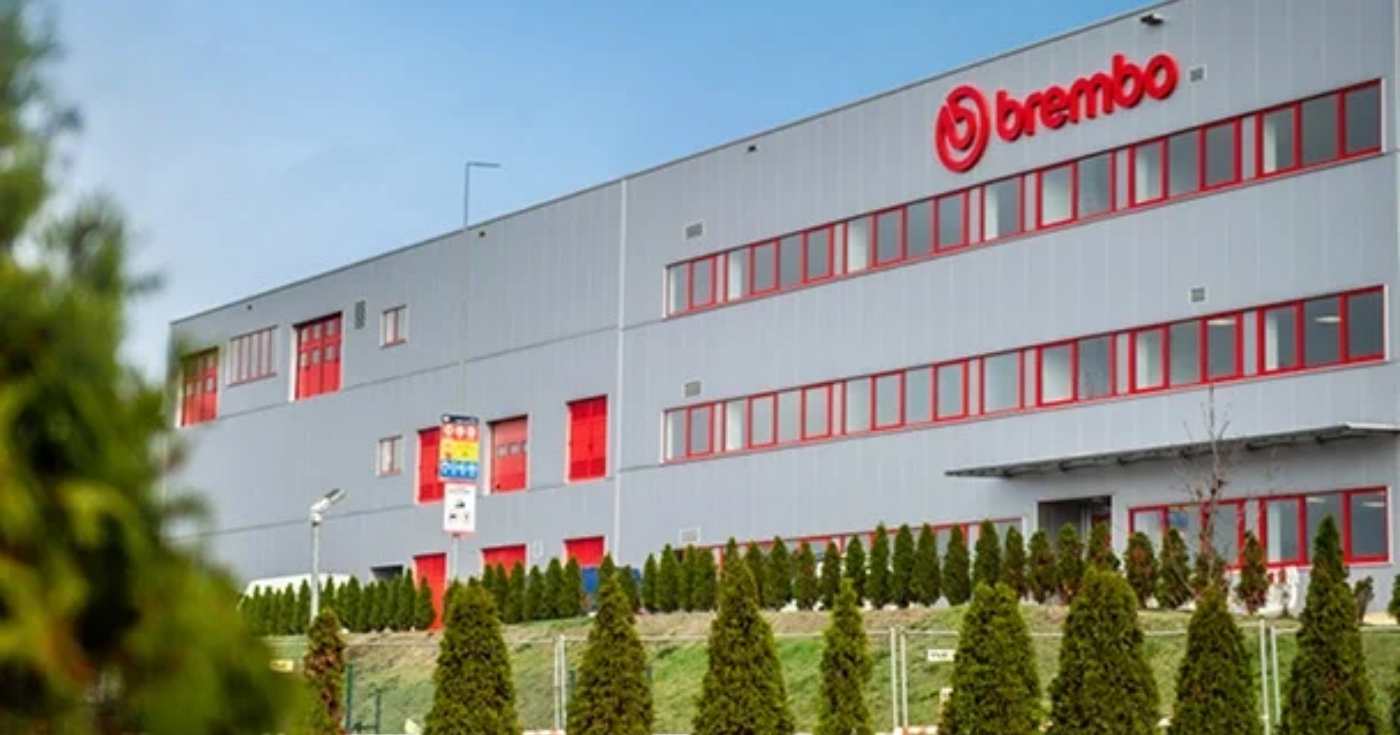 Lo stabilimento Brembo a Stezzano (Bergamo)