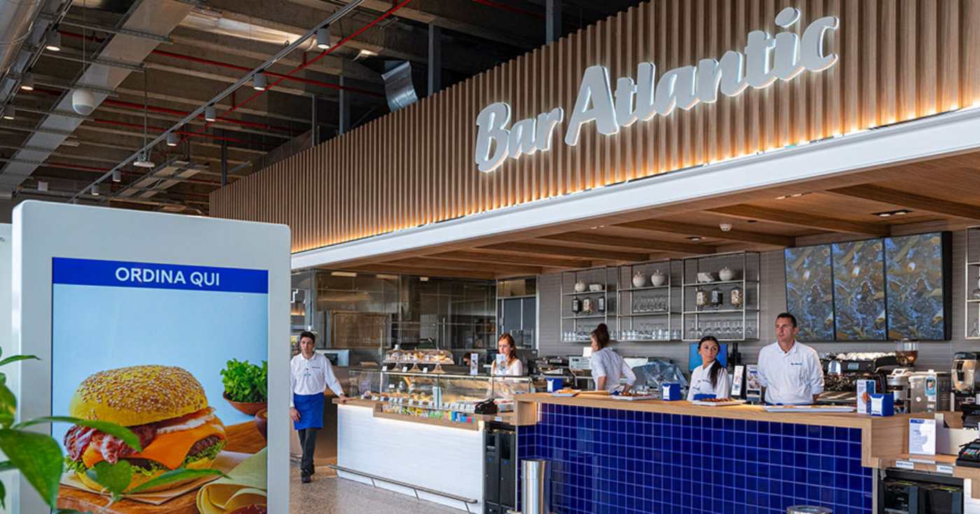 Un bar Atlantic di Esselunga (repertorio)