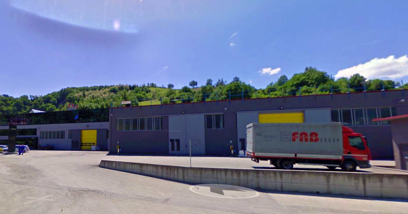 Lo stabilimento FAB a Fallo di Petriano (PU)