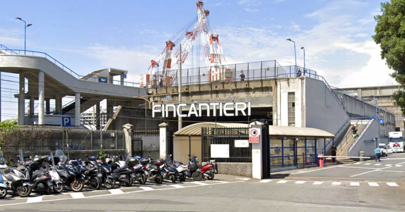 La sede Fincantieri di Sestri Ponente (repertorio)