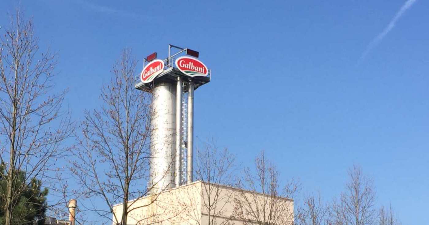 Uno stabilimento Galbani in Italia (repertorio)