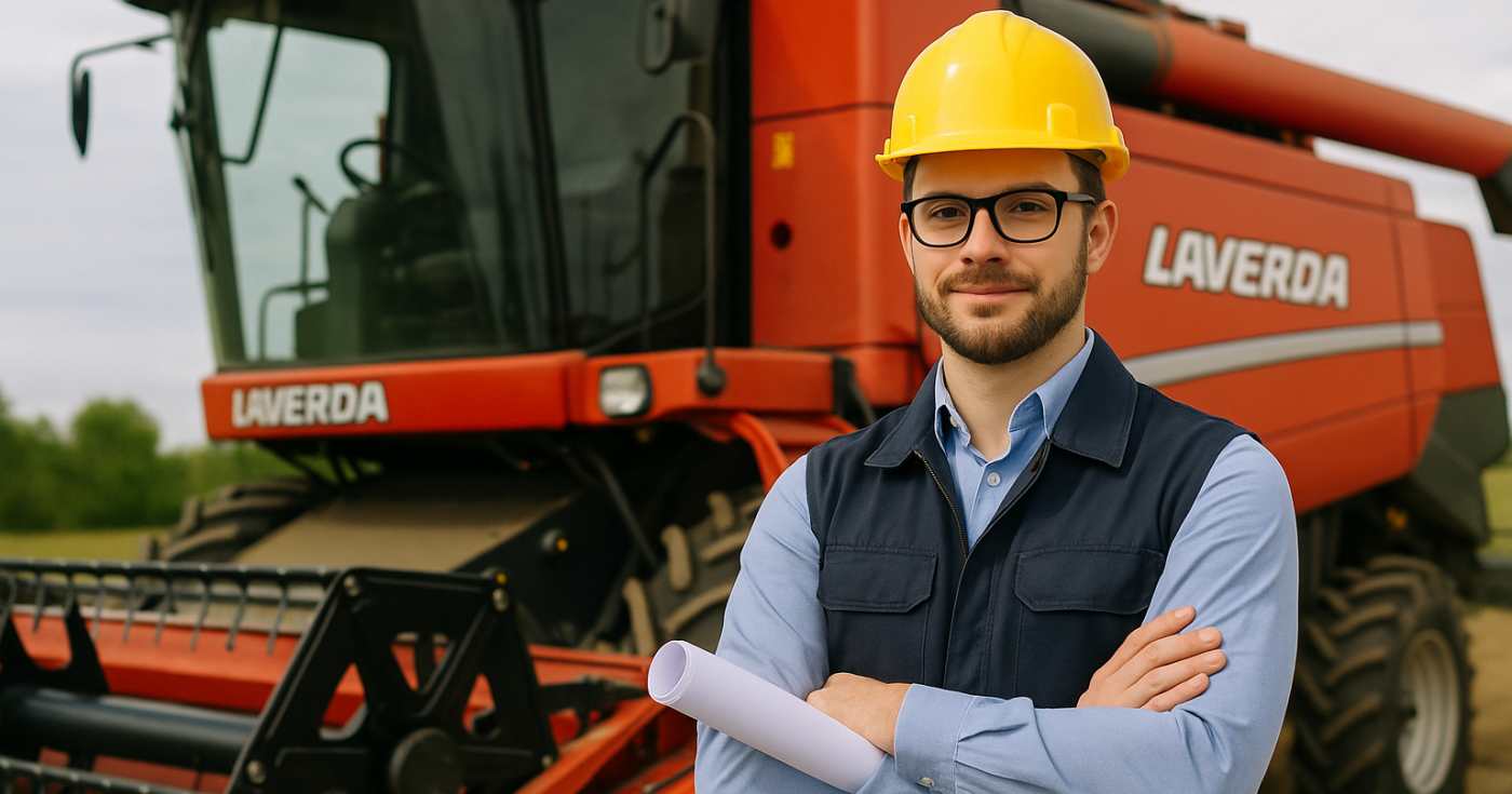 Un ingegnere del gruppo AGCO (repertorio)