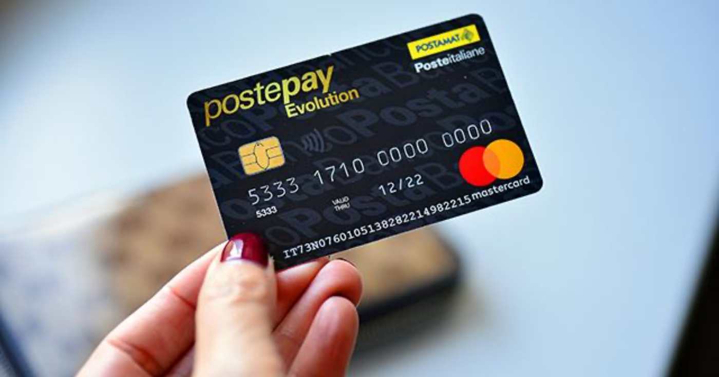 Una carta Postepay