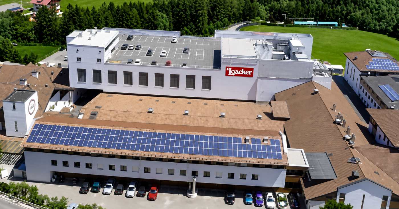 La sede centrale Loacker ad Auna di Sotto (repertorio)