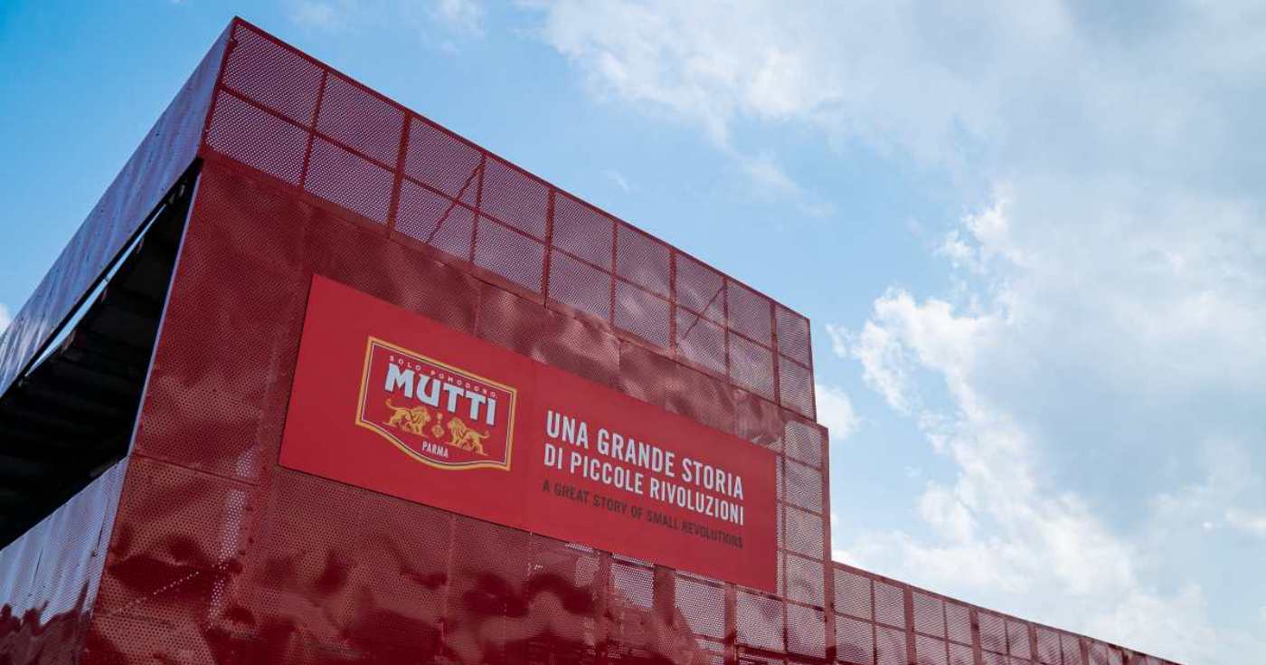 Uno degli stabilimenti Mutti nel parmense (repertorio)