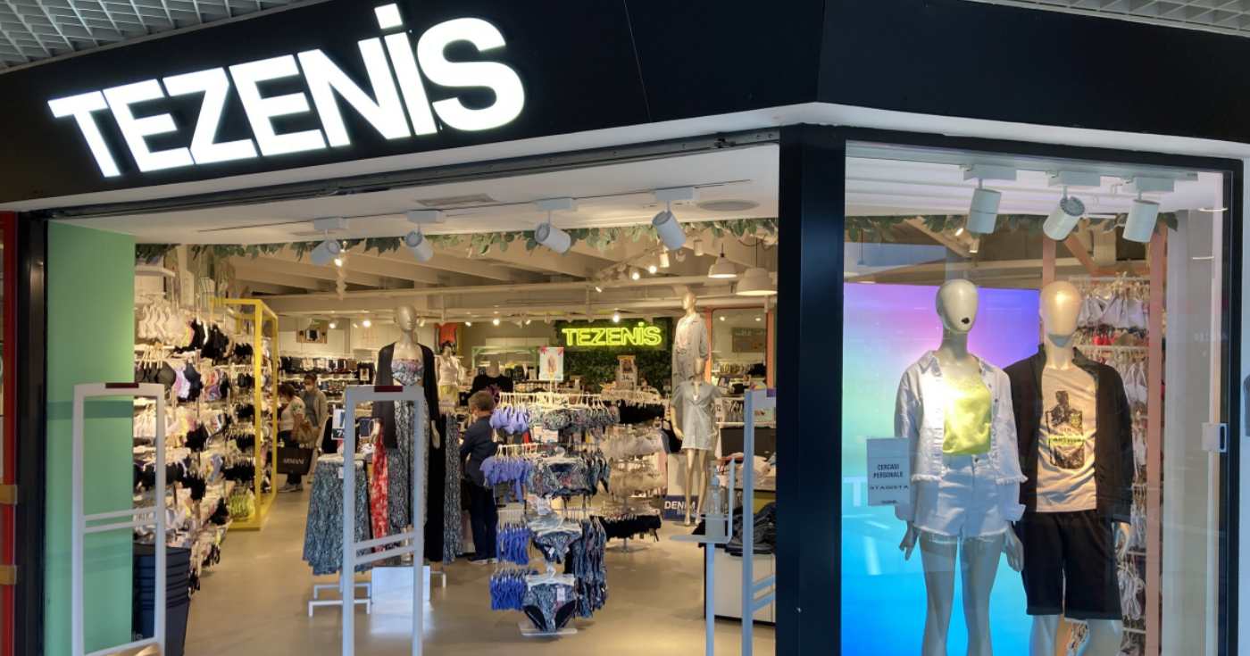Un punto vendita italiano di Tezenis (repertorio)