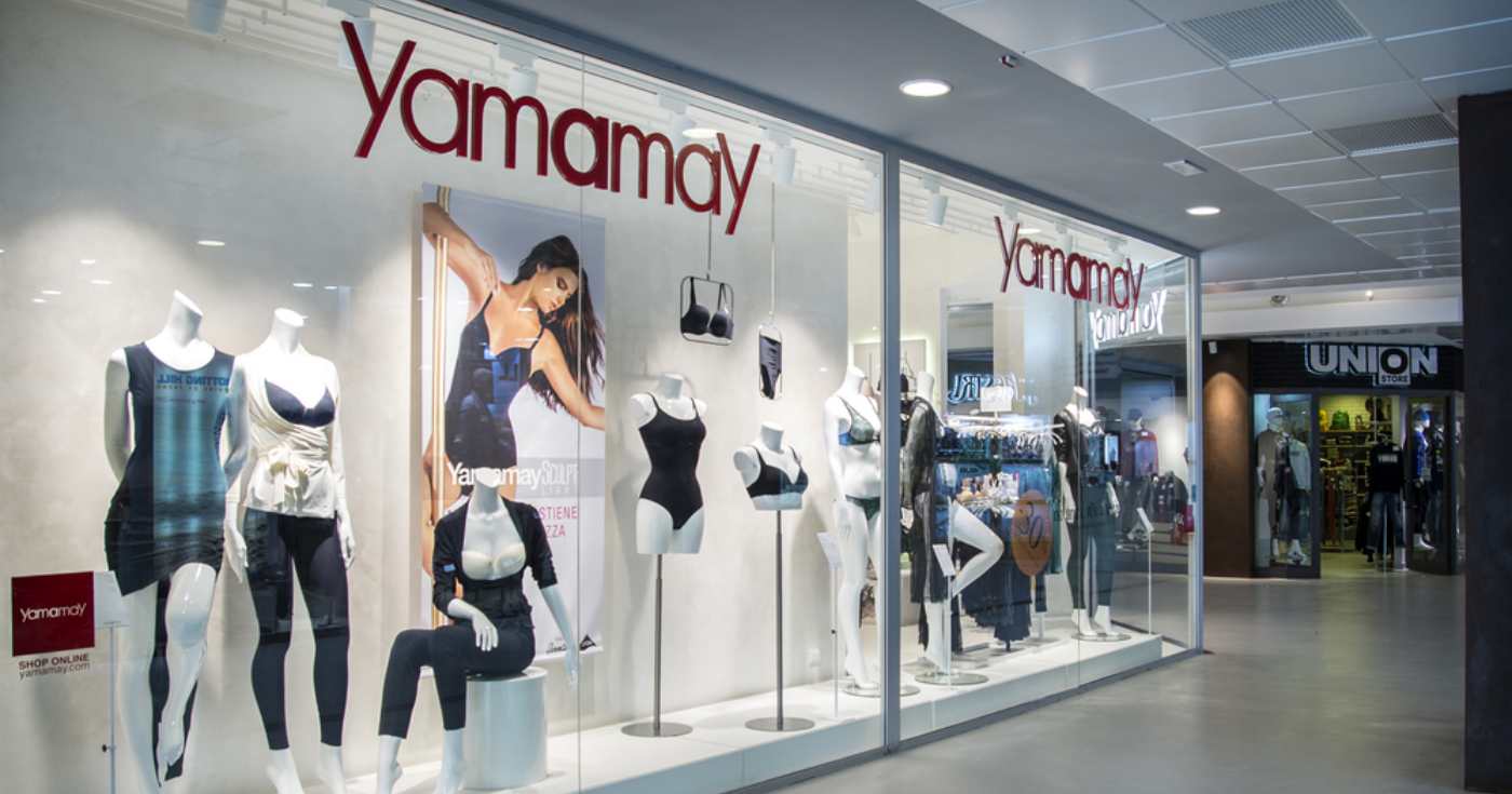 Un negozio Yamamay in un centro commerciale italiano (repertorio)